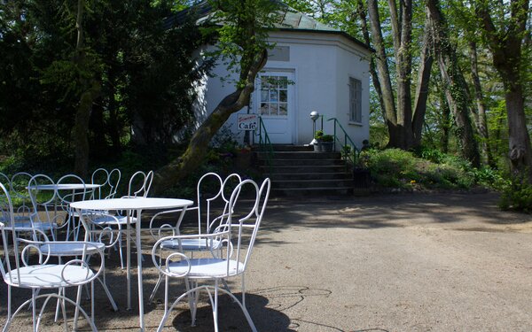 Simones Café am Schlosspark Wiesenburg, Foto: Bansen/Wittig