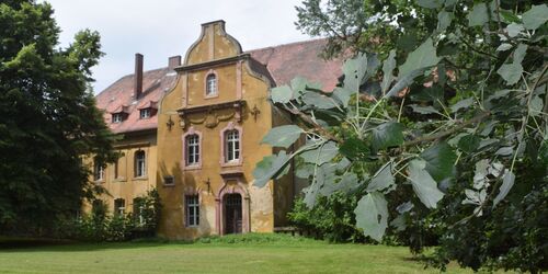 Gut und Gutspark Lindenberg, Foto: Sandra Haß, Lizenz: Seenland Oder-Spree