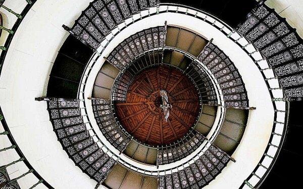 Jagdschloss Granitz, Wendeltreppe, Foto: Thomas Grundner