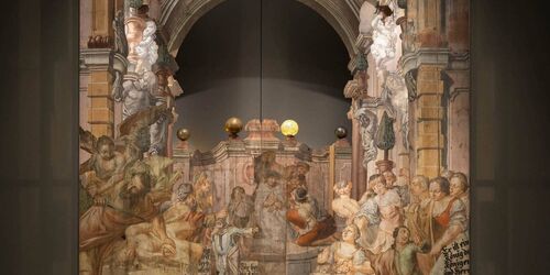 Museum Himmlisches Theater - Szene „Dornenkrönung Jesu“, Foto: Bernd Geller