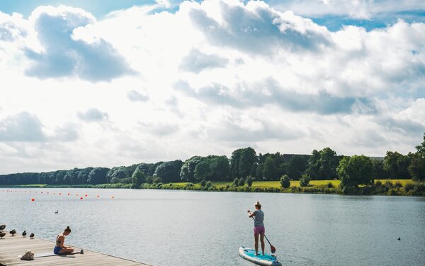 Bremen, Standup auf dem Werdersee, Foto: CMR, Oliver Raatz