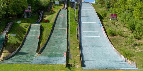 Skisprungschanze Bad Freienwalde, Foto: TMB Fotoarchiv/Steffen Lehmann