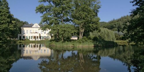 Kurpark in Bad Freienwalde - Papenteich im Kurpark, Foto: Henry Mundt