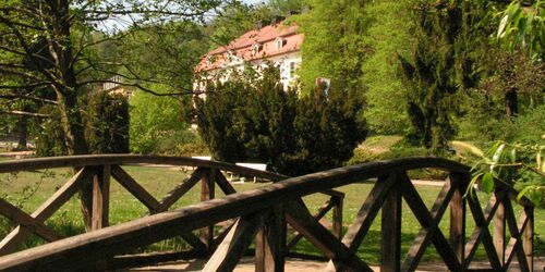 Kurpark in Bad Freienwalde - Kurparkbrücke, Foto: Henry Mundt