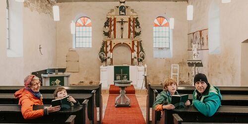 Feldsteinkirche Bestensee, Foto: Malte Jäger, Lizenz: Tourismusverband Dahme-Seenland e.V.