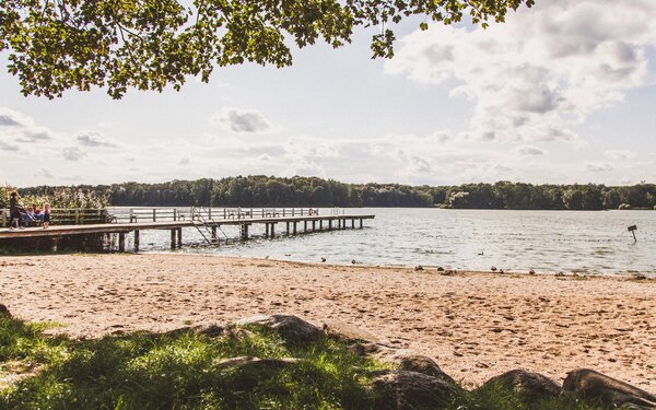 Badestelle Bordesholmer See, Foto: Förde Fräulein