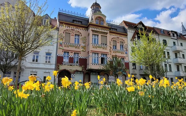 Das Haus der vier Jahreszeiten in Wittenberge, Foto: Marcel Steller, Lizenz: Kultur-, Sport- und Tourismusbetrieb Eigenbetrieb der Stadt Wittenberge
