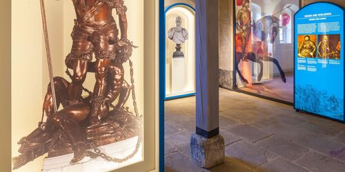 Ausstellung im Museum Mühlberg 1547, Foto: LKEE/Andreas Franke, Lizenz: LKEE/Andreas Franke