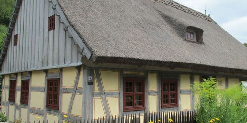 Strohhaus Neuzelle, Foto: H.Walter, Lizenz: TMB-Fotoarchiv