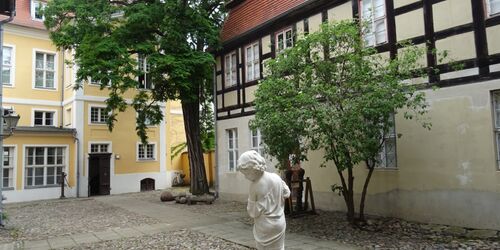 Stadtmuseum Brandenburg an der Havel, Hof Frey-Haus, Foto: Stadtmuseum Brandenburg an der Havel, Anja Grothe, Lizenz: Stadtmuseum Brandenburg an der Havel