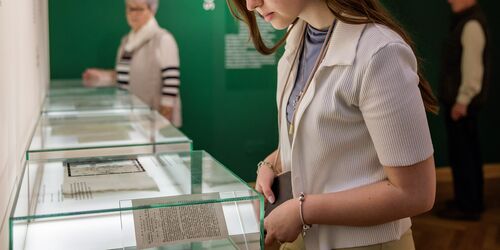 Blick in die Dauerausstellung, Foto: Gordon Welters, Lizenz: Stiftung Kleist-Museum