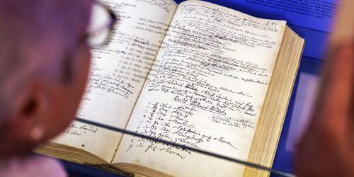 Blick in die Dauerausstellung, Foto: Gordon Welters, Lizenz: Stiftung Kleist-Museum