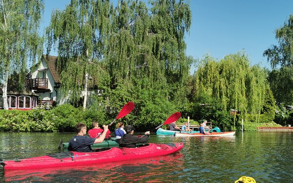 Paddeltour, Foto: Förderverein Ketziner Havelstrand e.V.