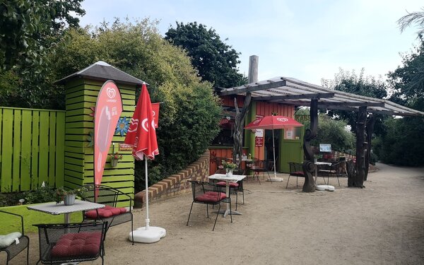 Eingang und Kasse Naturerlebnis Uckermark, Foto: Merith Sommer, Lizenz: tmu GmbH