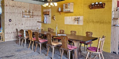 Indoor-Sitzbereich, Foto: Jannika Olesch, Lizenz: Tourismusverband Ruppiner Seenland e.V.