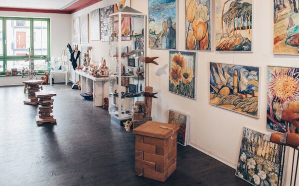 Galerie und Verkauf im "Kunsthof", Foto: Kunsthof Bad Doberan e.V.