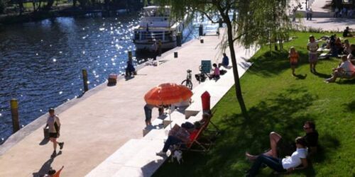 Promenade am Café Kaunverleih, Foto: Cafébar