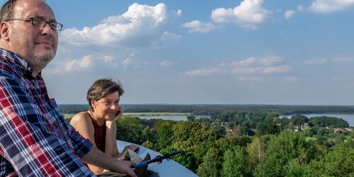 Ausblick von der Aussichtsplattform BIORAMA-Projekt, Foto: Frank Günther, Lizenz: Frank Günther