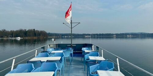 Bad Saarow Schifffahrts GmbH - Außendeck, Foto: Nadine Weber, Lizenz: Tourismusverein Scharmützelsee