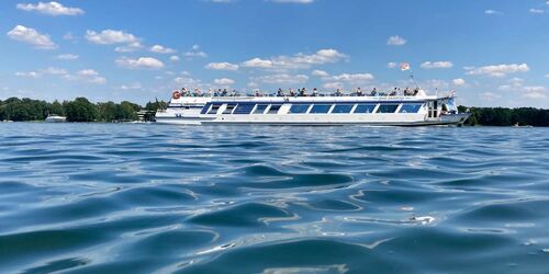 Rundfahrt auf dem Scharmützelsee, Foto: Nadine Weber, Lizenz: Tourismusverein Scharmützelsee