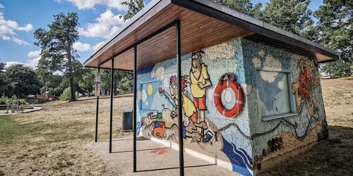 Haus am Badestrand - Lehnitzsee, Foto: Thomas Ahrens / TKO gGmbH, Lizenz: TKO gGmbH