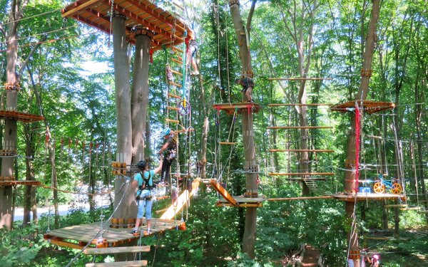 Übersicht Kletterwald, Foto: Michael Schicha