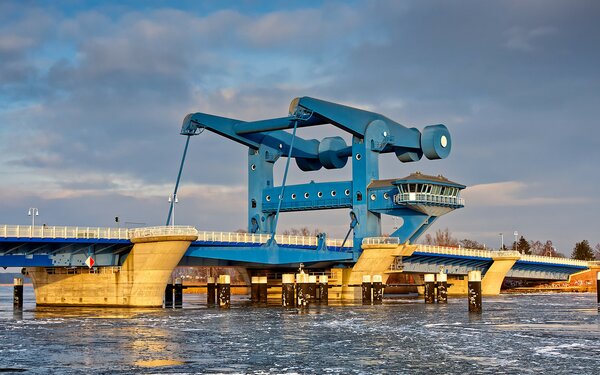 Peenebrücke Wolgast, Foto: Dieter Manthey