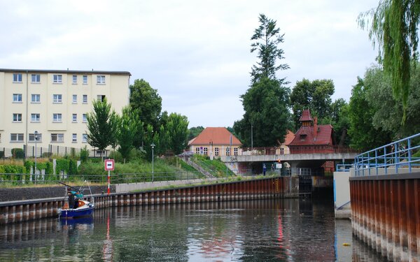 Stadtschleuse Rathenow, Foto: Tourismusverband Havelland e.V.