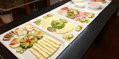Frühstücksbuffett (nur für Hotelgäste), Foto: Franziska Kouidis, Lizenz: Franziska Kouidis