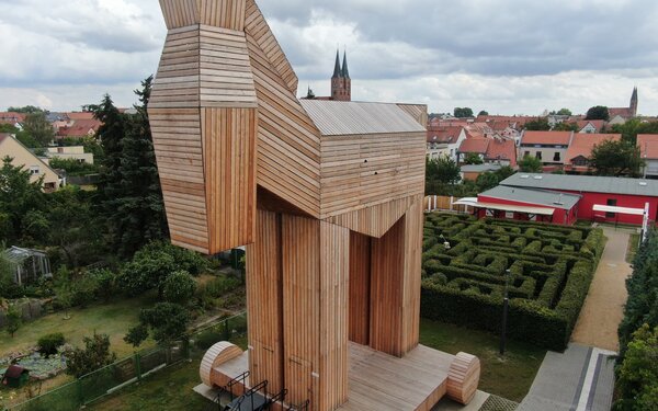 Trojanisches Pferd Stendal Museum, Foto: Heiko Janowski