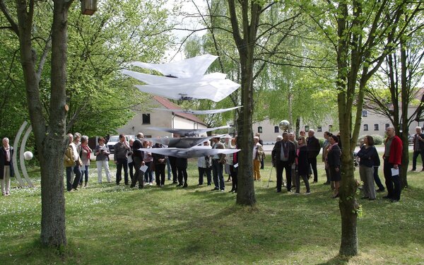 Skulpturen in Gut Saathain, Foto: Aram Heydeyan, Lizenz: Aram Heydeyan