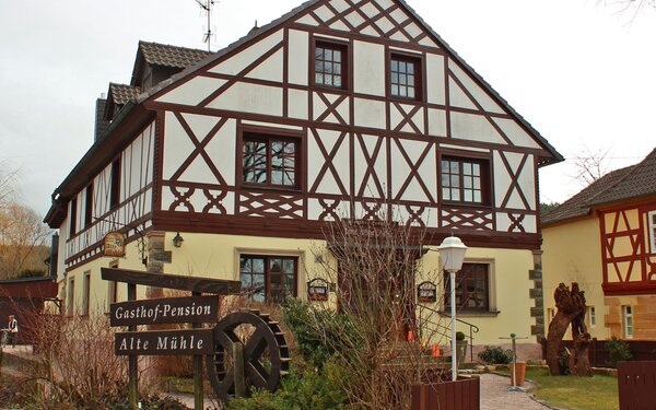 Gasthof Alte Mühle Horsdorf, Foto: Markus G. Klötzer, Wikipedia, CC BY-SA 3.0.