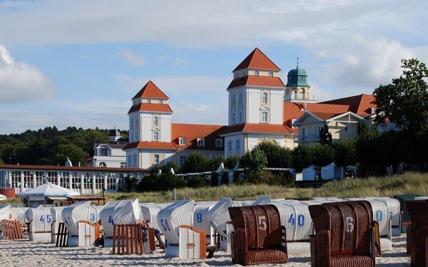 Der Strand von Binz, Foto: Felix König, CC BY 3.0, https://commons.wikimedia.org