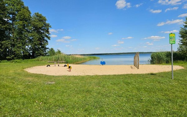 Liegewiese am Grimnitzsee , Foto: Amt Joachimsthal (Schorfheide), Lizenz: Amt Joachimsthal (Schorfheide)