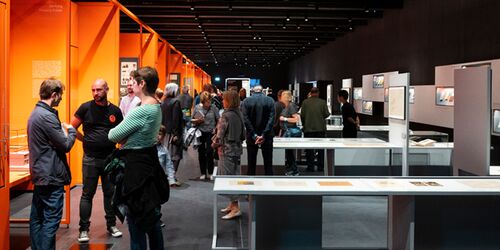 Bauhaus Museum Dessau, Ausstellung "Versuchsstätte Bauhaus. Die Sammlung", 2019, Foto: Stiftung Bauhaus Dessau, Foto- Thomas Meyer / OSTKREUZ, Ausstellungsgestaltung und Szenografie- chezweitz GmbH