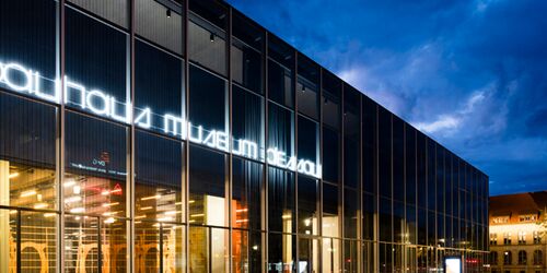 Bauhaus Museum Dessau, Außenansicht, Foto: Stiftung Bauhaus Dessau, Foto- Thomas Meyer / OSTKREUZ