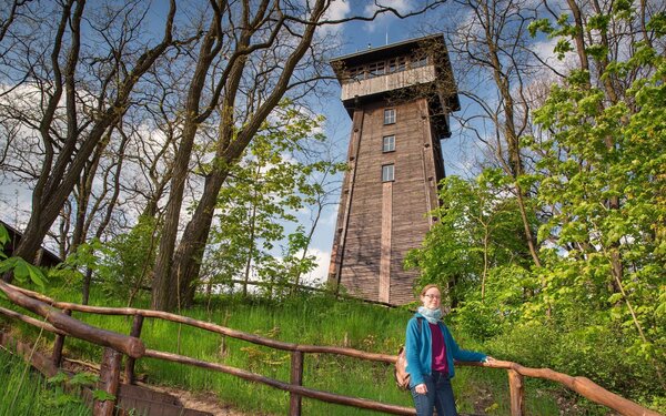 Aussichtsturm Woltersdorf Kranichsberg, Foto: Florian Läufer, Lizenz: Seenland Oder-Spree e.V.