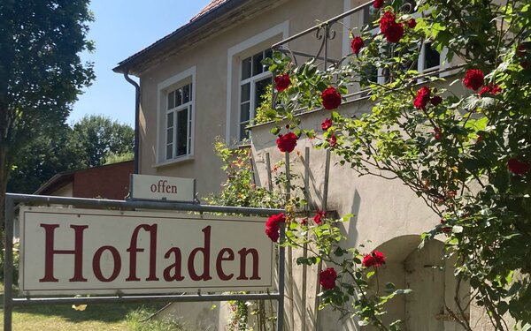 Willkommen im Hofladen, Foto: Pauline Henke, Lizenz: Gut Temmen