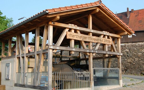 Wasserrad in Herzberg, Foto: Tourismusinformation Herzberg