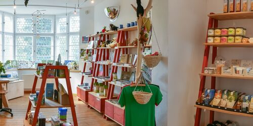 BUND-Besucherzentrum Shop, Foto: Dieter Damschen, Lizenz: Tourismusverband Prignitz e.V.