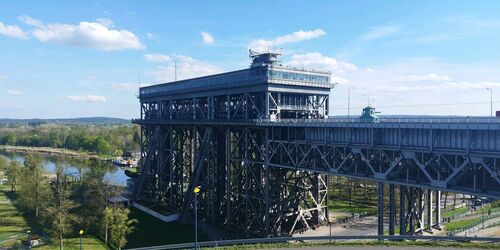 Schiffshebewerke Niederfinow, Foto: Rebekka Schween, Lizenz: WITO Barnim GmbH