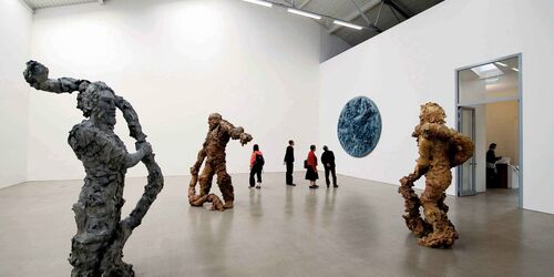 Galerie EIGEN+ART, Ausstellung Stella Hamberg: liebe HÖLLE, Foto: Foto: Thomas Riese, 2008