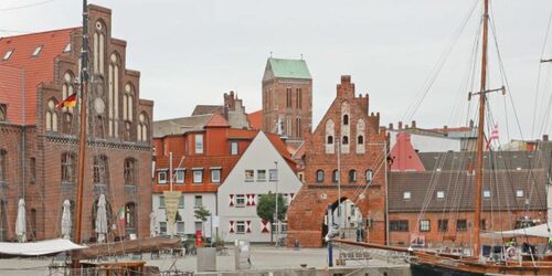 Hafen und Wassertor Wismar, Foto: TMV/Danny Gohlke