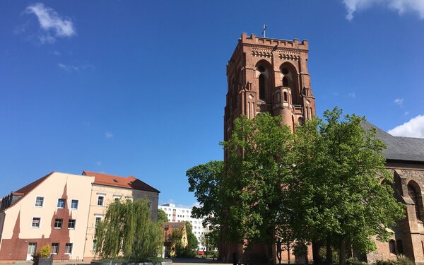 St. Katharinen Kirche im Sommer, Foto: Anja Warning, Lizenz: Anja Warning