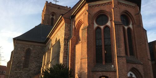St. Katharinen Kirche – Rückseite, Foto: Anja Warning, Lizenz: Anja Warning