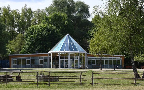NaturParkZentrum am Wildgehege Glauer Tal - Außenansicht, Foto: Nanouk, Lizenz: Landschafts-Förderverein NNN e.V.