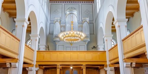 Detailansicht Kirche Caputh, Foto: U. Lehmann