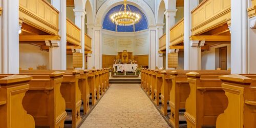 Eingang Kirche Caputh, Foto: Schwielowsee Tourismus