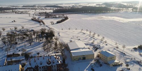 Winter von Oben , Foto: Unbekannt , Lizenz: Vielfruchthof Domstiftsgut Mötzow