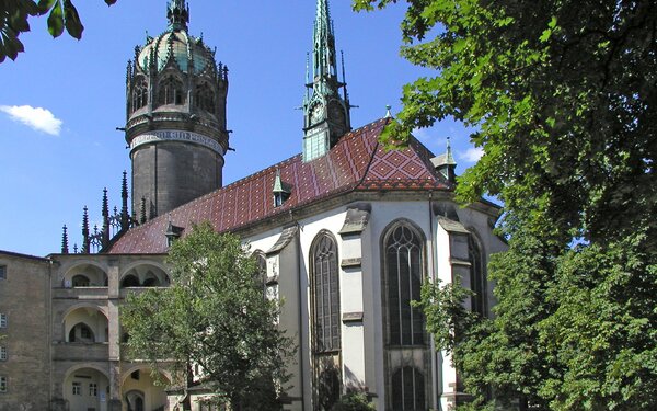 Schlosskirche Wittenberg , Foto: J.Winkelmann, Lizenz:  WittenbergKultur e.V.